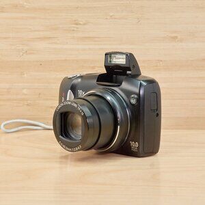 Canon PowerShot SX120 IS Digital Camera 10MP, 10x Zoom, Tested Working